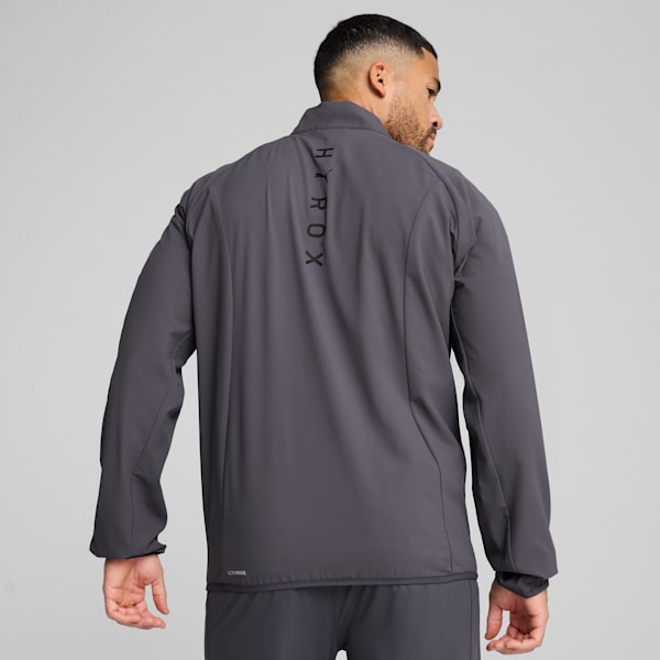 PUMA x HYROX ULTRAWEAVE Men's Training Jacket, Galactic Gray, extralarge-IND