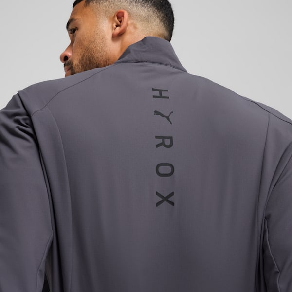 PUMA x HYROX ULTRAWEAVE Men's Training Jacket, Galactic Gray, extralarge-IND