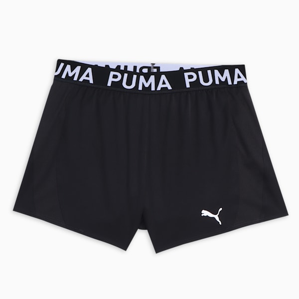 STRONG Youth Woven Training Shorts, PUMA Black, extralarge-IND