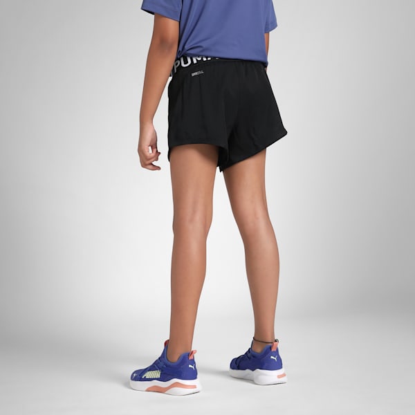 STRONG Youth Woven Training Shorts, PUMA Black, extralarge-IND
