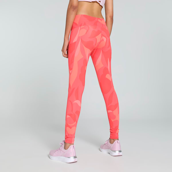 Active Women's Printed Training Tights, Loveable, extralarge-IND