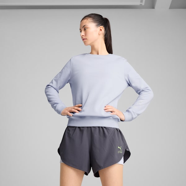 PUMA x HYROX Women's Crew-Neck Oversized Training Top, Cool Weather, extralarge-IND