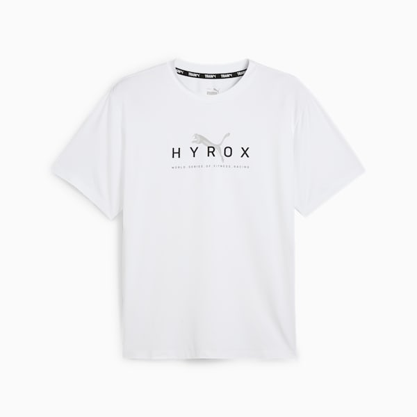 ウィメンズ トレーニング PUMA x HYROX クラウドスパン 半袖 Tシャツ, PUMA White, extralarge-JPN