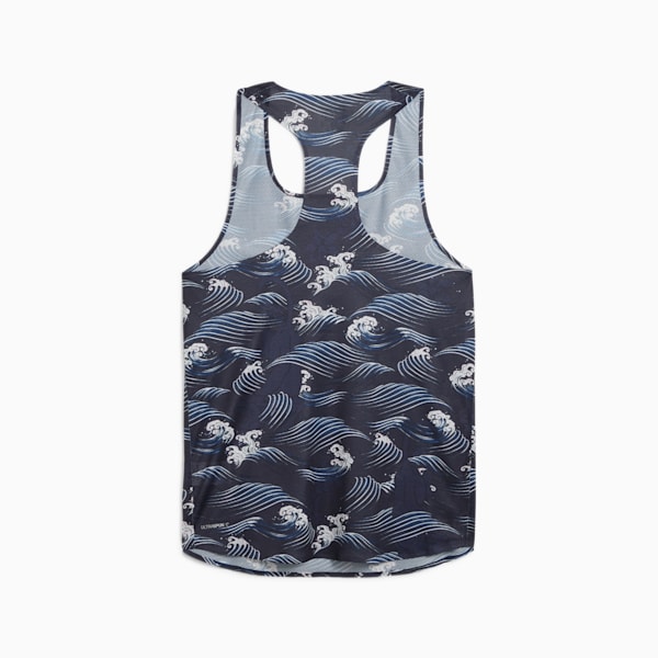 PUMA x SAYSKY Men's Graphic Singlet, New Navy, extralarge