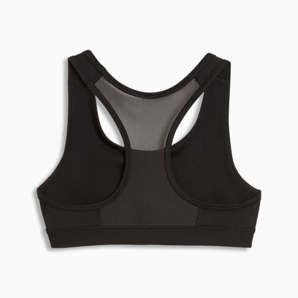 4KEEPS Women's Training Bra, PUMA Black-Big cat, extralarge-IND