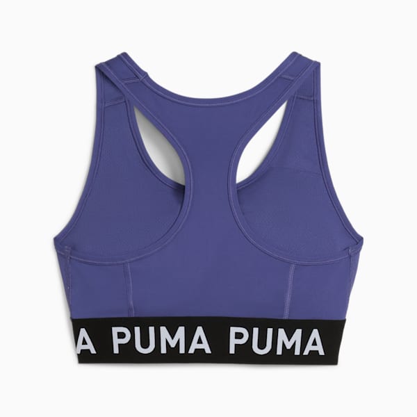 4KEEPS Elastic Women's Training Bra, Blue Crystal, extralarge-IND