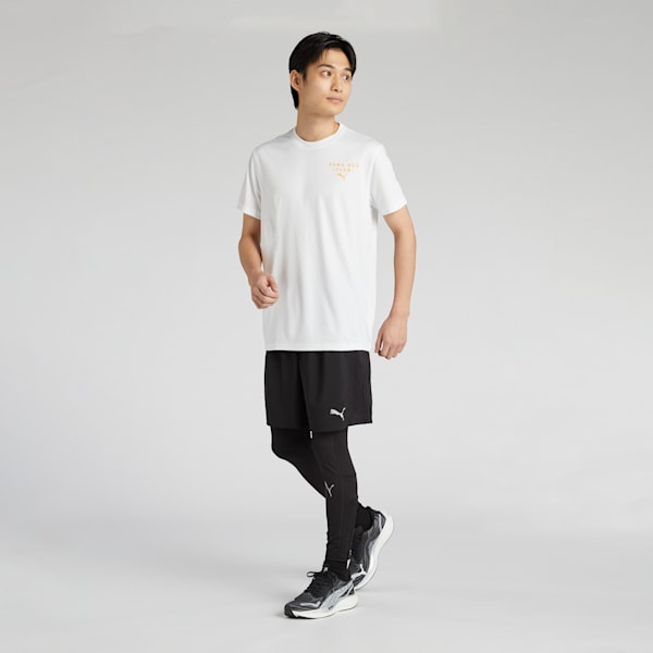 メンズ ランニング プーマ ラン クラブ 半袖 Tシャツ, PUMA White, extralarge-JPN