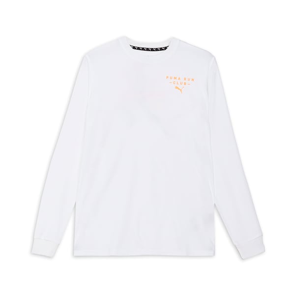 メンズ ランニング プーマ ラン クラブ 長袖 シャツ, PUMA White, extralarge-JPN