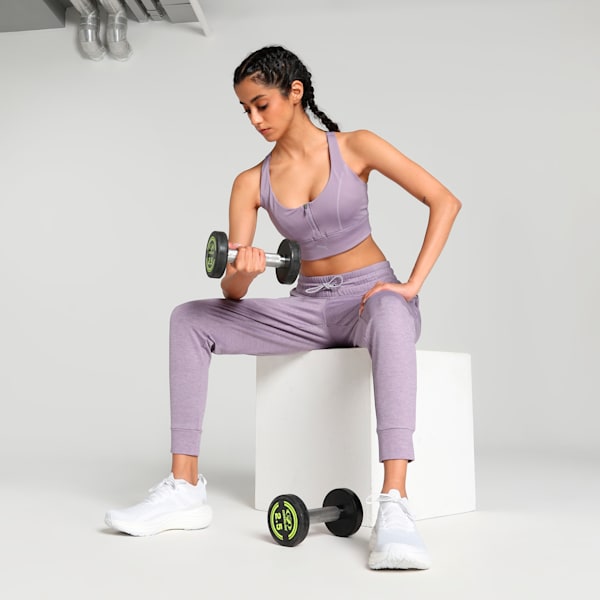 High Impact Eversculpt Women's Training Bra, Pale Plum, extralarge-IND