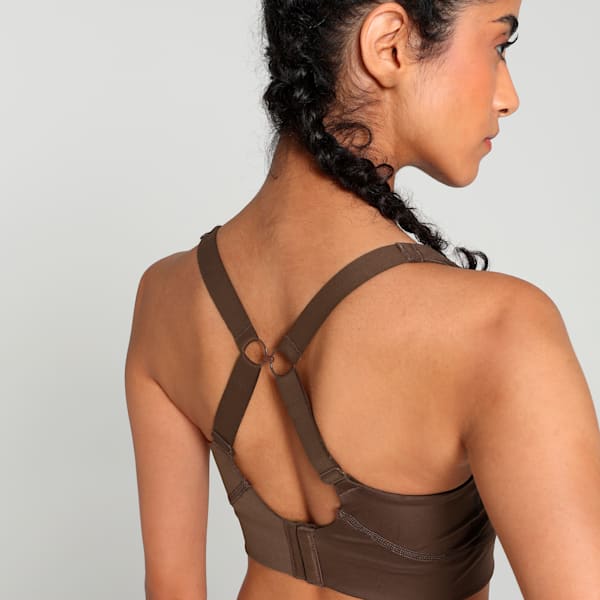 High Impact Eversculpt Women's Training Bra, Espresso Brown, extralarge-IND