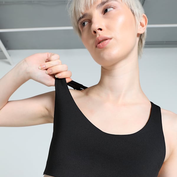 High Impact To The Max Women's Running Bra, PUMA Black, extralarge-IND