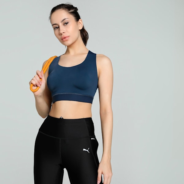 Women's High Impact Elite Training Bra, Club Navy, extralarge-IND