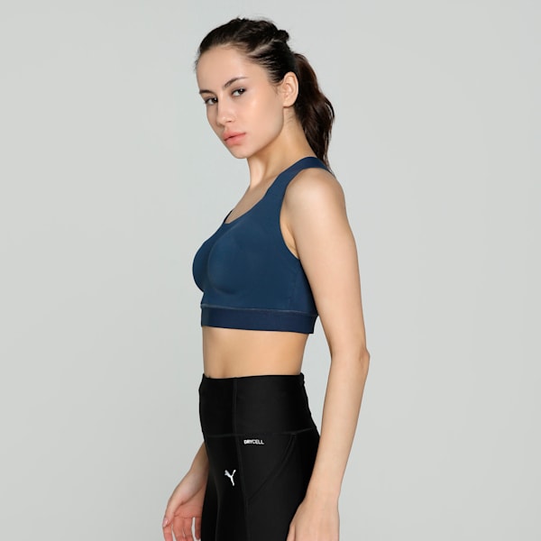Women's High Impact Elite Training Bra, Club Navy, extralarge-IND
