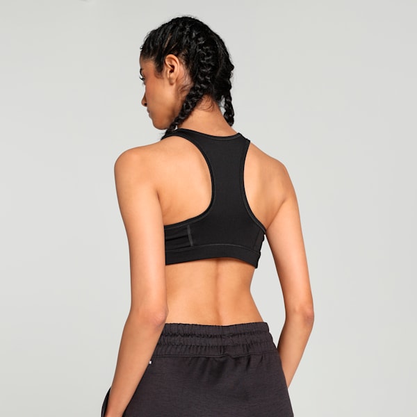 4Keeps Graphic Women's Training Bra, PUMA Black, extralarge-IND