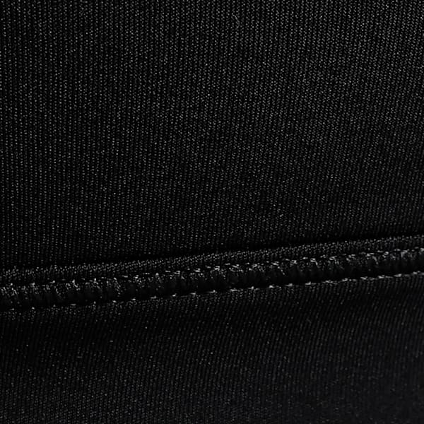 Mesh Panel Women's Sports Training Bra, PUMA Black, extralarge-IND