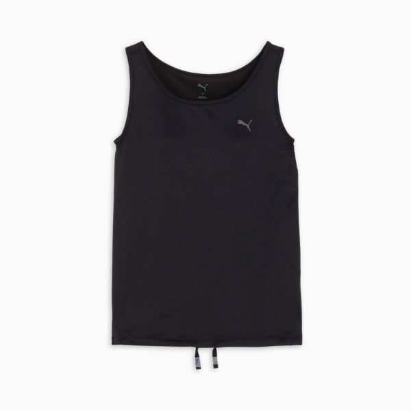 ウィメンズ ヨガ スタジオ ブラ カップ タンクトップ, PUMA Black, extralarge-JPN