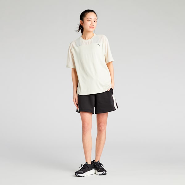 ウィメンズ ヨガ スタジオ ベーシック 半袖 Tシャツ, Alpine Snow, extralarge-JPN