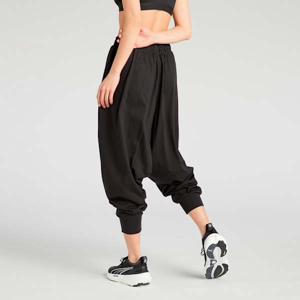 ウィメンズ ヨガ スタジオ リラックス ニット パンツ, PUMA Black, extralarge-JPN