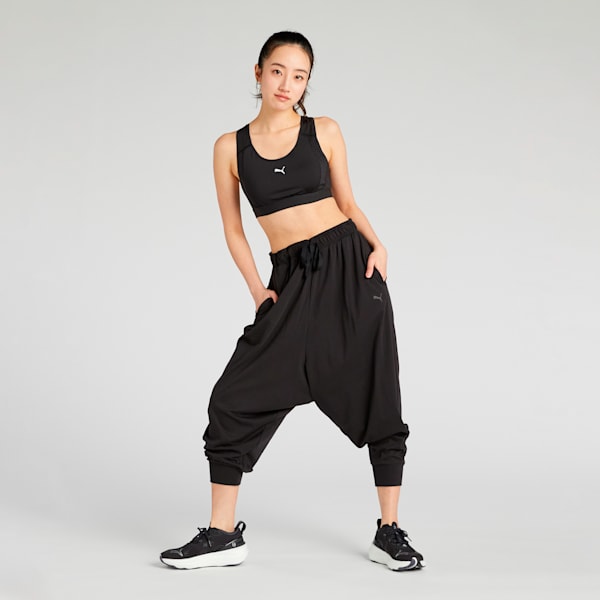 ウィメンズ ヨガ スタジオ リラックス ニット パンツ, PUMA Black, extralarge-JPN