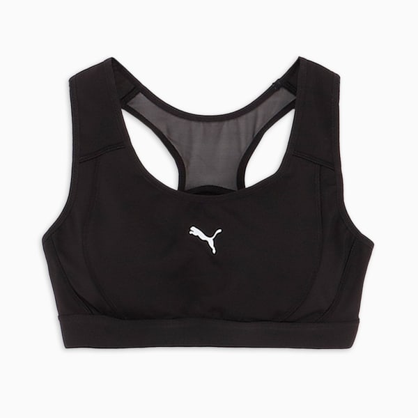 ウィメンズ トレーニング スポーツ ブラトップ ミディアムサポート, PUMA Black, extralarge-JPN