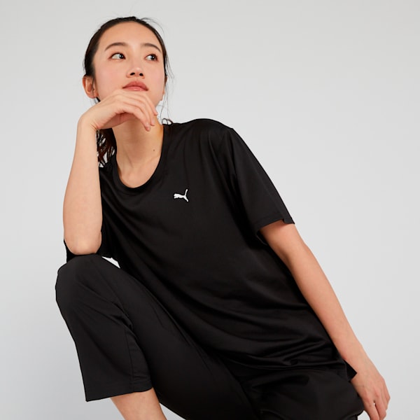 ウィメンズ トレーニング TAD ベーシック 半袖 Tシャツ, PUMA Black, extralarge-JPN