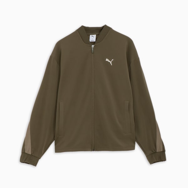 メンズ トレーニング トレイン エッジ ニット トップス, Loden Green, extralarge-JPN