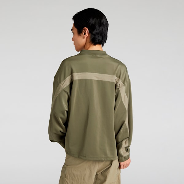メンズ トレーニング トレイン エッジ ニット トップス, Loden Green, extralarge-JPN