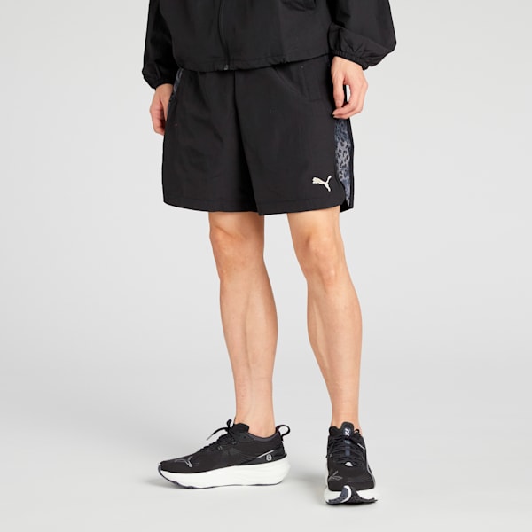 メンズ トレーニング トレイン エッジ AOP ウーブン ショーツ, PUMA Black, extralarge-JPN