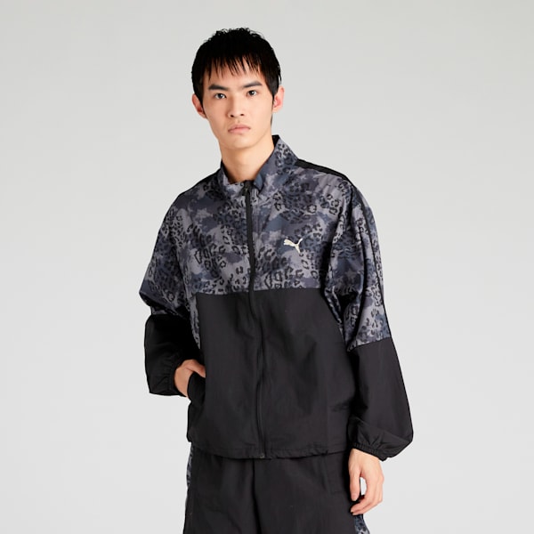 メンズ トレーニング トレイン エッジ ウーブン ジャケット, PUMA Black, extralarge-JPN