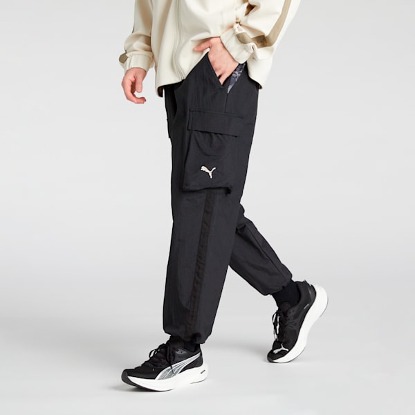 メンズ トレーニング トレイン エッジ ウーブン パンツ, PUMA Black, extralarge-JPN