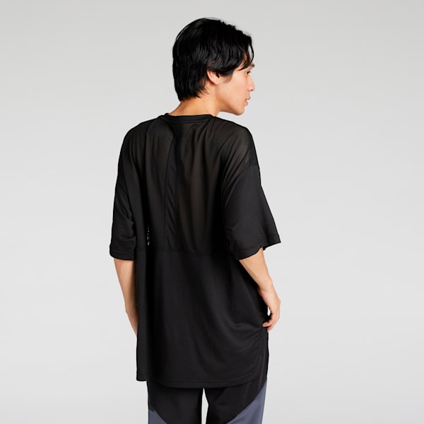メンズ トレーニング トレイン エッジ 半袖 Tシャツ, PUMA Black, extralarge-JPN