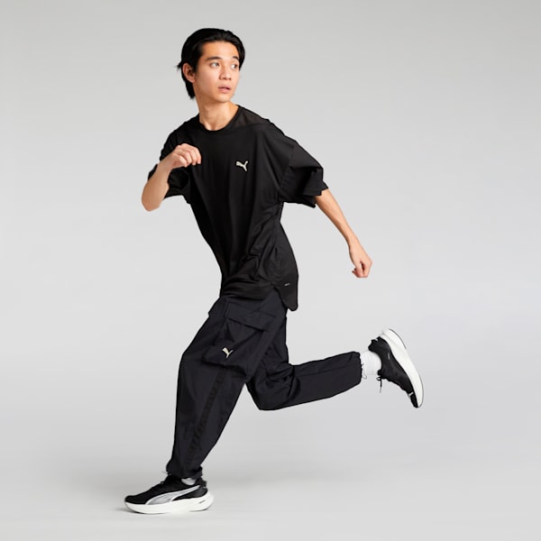 メンズ トレーニング トレイン エッジ 半袖 Tシャツ, PUMA Black, extralarge-JPN