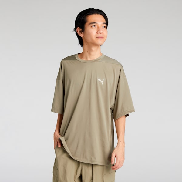 メンズ トレーニング トレイン エッジ 半袖 Tシャツ, Velvet Moss, extralarge-JPN