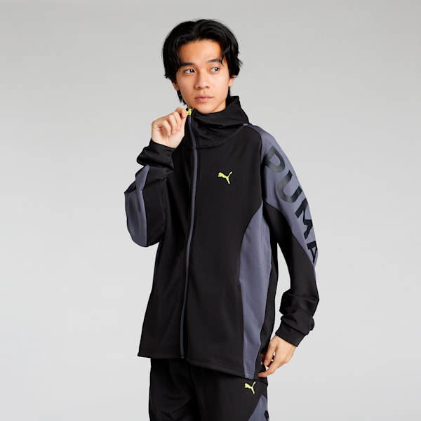 メンズ トレーニング TAD ニット ジャケット, PUMA Black, extralarge-JPN