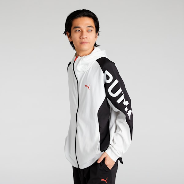 メンズ トレーニング TAD ニット ジャケット, PUMA White, extralarge-JPN