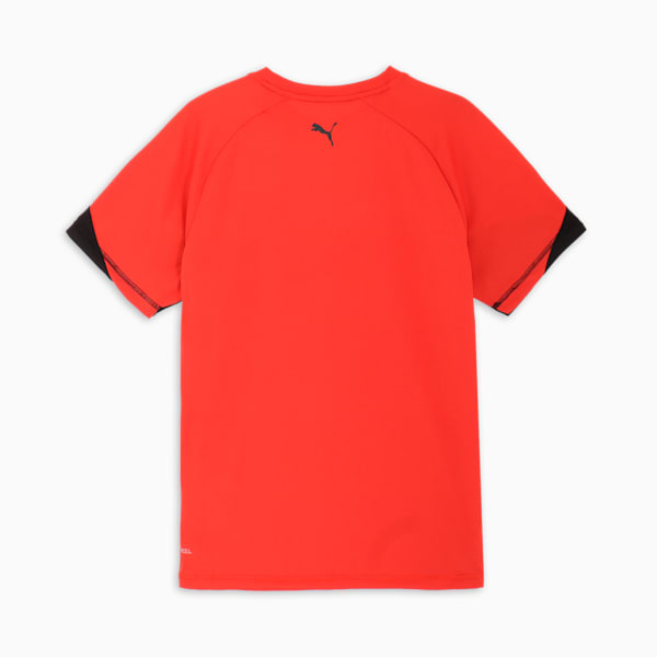 メンズ トレーニング TAD 半袖 Tシャツ, Red Fire, extralarge-JPN