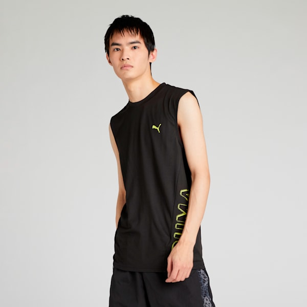 メンズ トレーニング TAD スリーブレス Tシャツ, PUMA Black, extralarge-JPN