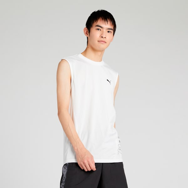 メンズ トレーニング TAD スリーブレス Tシャツ, PUMA White, extralarge-JPN