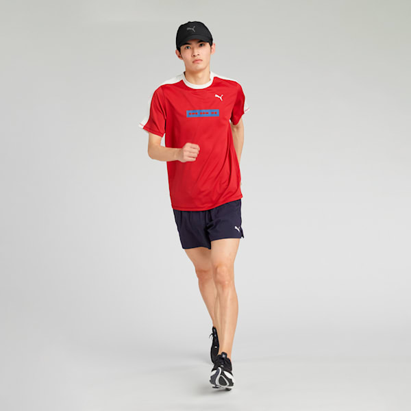 ユニセックス ランニング RF 半袖 Tシャツ U, Dark Crimson, extralarge-JPN