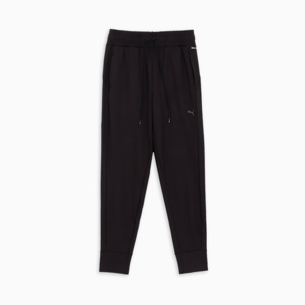 ウィメンズ ヨガ スタジオ ファンデーション ニット パンツ, PUMA Black, extralarge-JPN