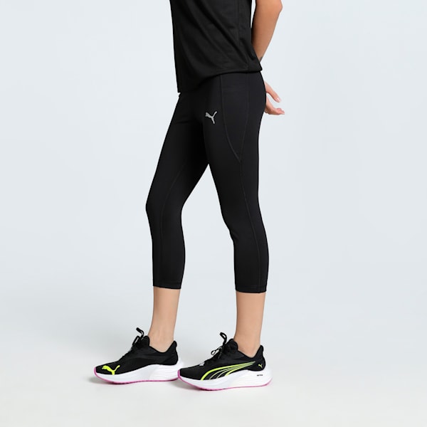 Train All Day Women's 3/4 Training Tights, PUMA Black, extralarge-IND