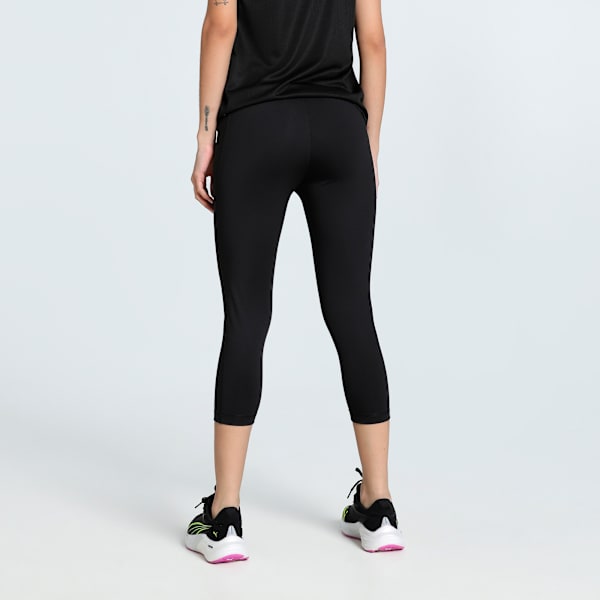 Train All Day Essential Women's Moisture-Wick 3/4 Tights, PUMA Black, extralarge-IND