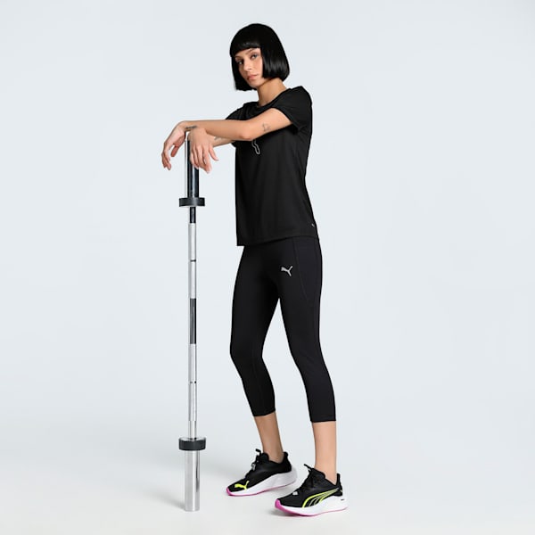 Train All Day Women's 3/4 Training Tights, PUMA Black, extralarge-IND
