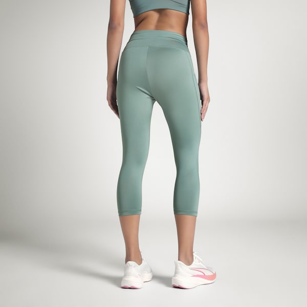 Train All Day Women's 3/4 Training Tights, Green Moon, extralarge-IND