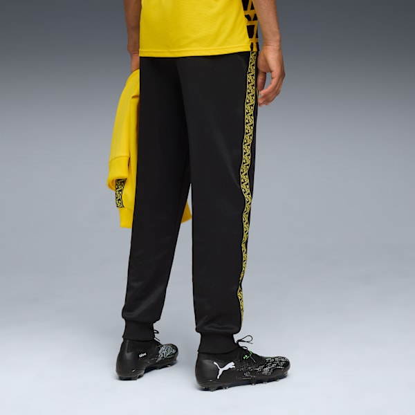 BVB KING Anthem Football Pants Men, PUMA Black-Faster Yellow, extralarge