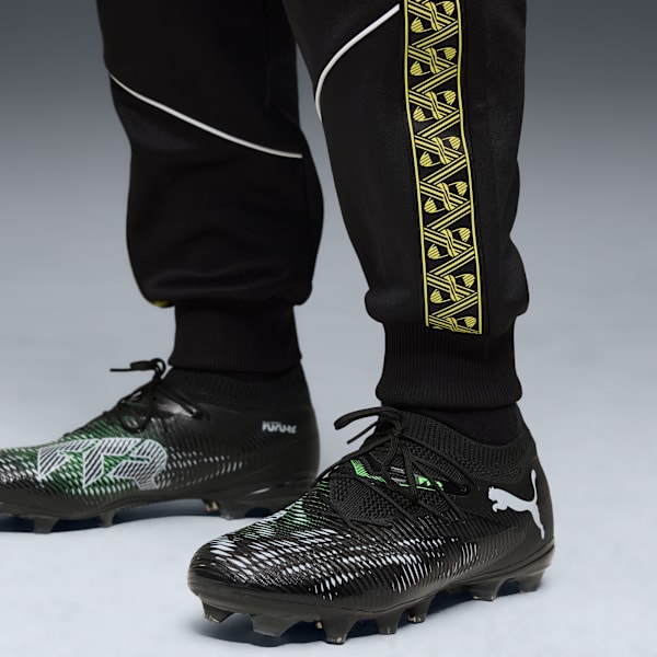 BVB KING Anthem Football Pants Men, PUMA Black-Faster Yellow, extralarge