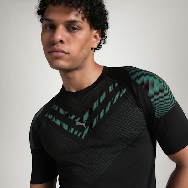 Jacquard Men's Training T-Shirt, PUMA Black, extralarge-IND