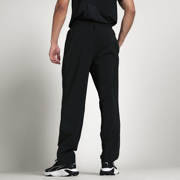 Men's M TRAIN Slim Fit Training Pants, PUMA Black, extralarge-IND