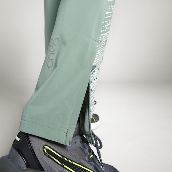 Men's M TRAIN Slim Fit Training Pants, Green Moon, extralarge-IND