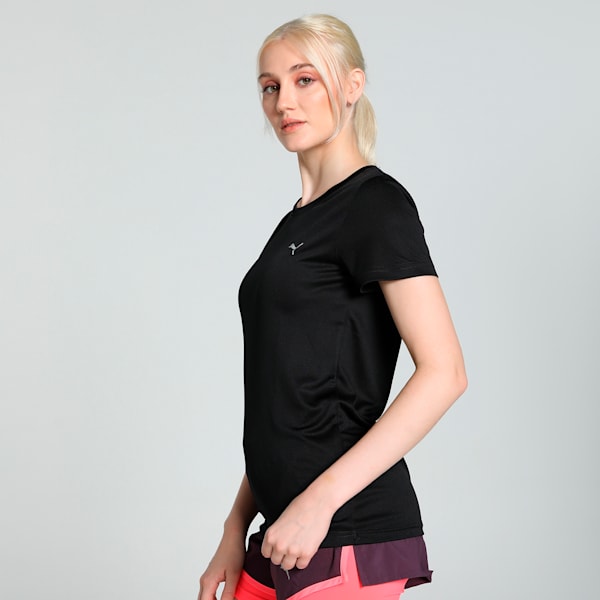 Women's Training Tee, Puma Black, extralarge-IND